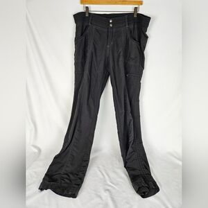 Kuhl Black Straight Leg Pants Sleek Design